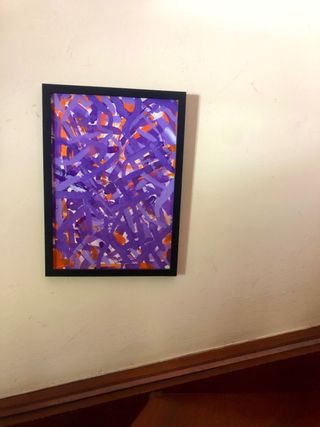 Cuadro abstracto Original 21x30