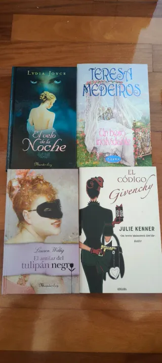 Novelas románticas a 2€ c/u