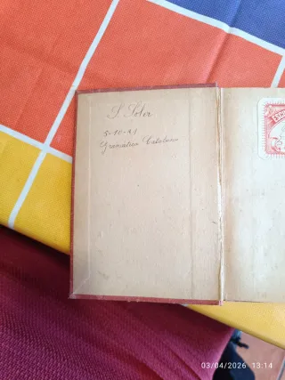 Gramàtica Catalana Llibre Antic (Anys 30)