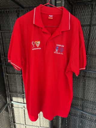 Polo Oficial Sevilla FC Campeón Supercampeón POW