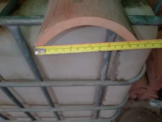 Tejas de barro nuevas