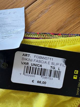 Bikini 4Giveness nuovo con pochette