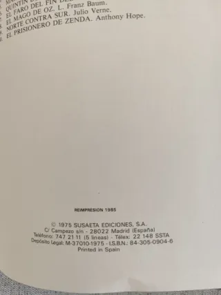 Corazón de Edmundo de Amicis año 1985