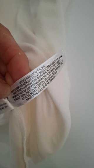 Camiseta Massimo Dutti tirante fino talla L