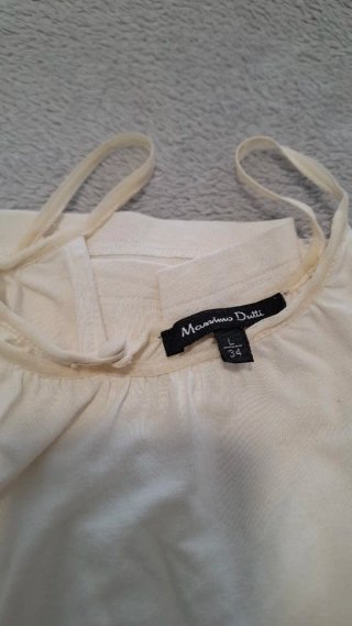 Camiseta Massimo Dutti tirante fino talla L