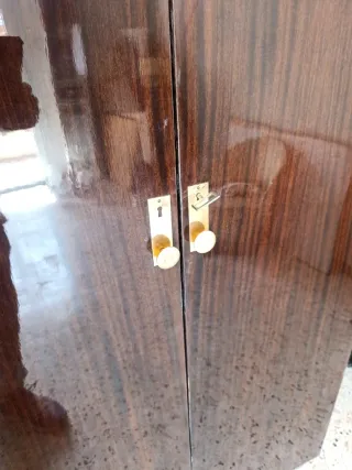 Armario ropero 4 puertas madera Vintage