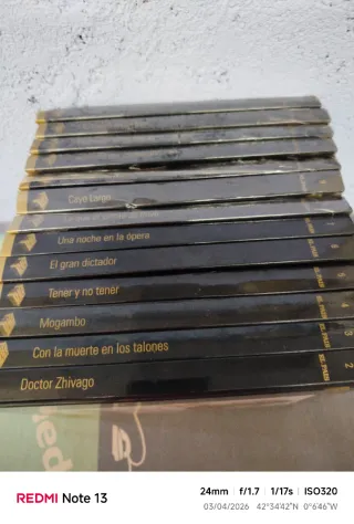 Colección 13 Películas Clásicas DVD Cine de ORO