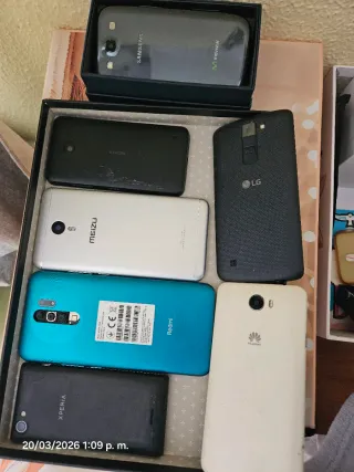 Lote de moviles: iPhone, Samsung, Xiaomi, Huawei