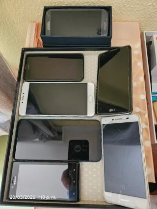 Lote de moviles: iPhone, Samsung, Xiaomi, Huawei