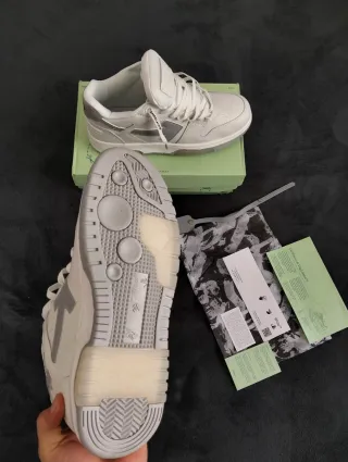 Off-White Out Of Office Sneakers Blancas/Grises