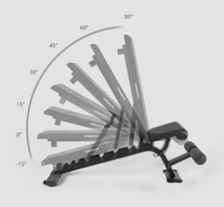 PESAS BANCO DE MUSCULACION RECLINABLE