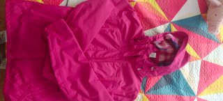Chaqueta cortavientos Quechua rosa