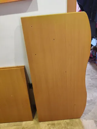 Escritorio de madera