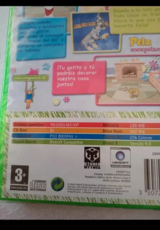 PC CD ROM Catz Videojuego Nuevo