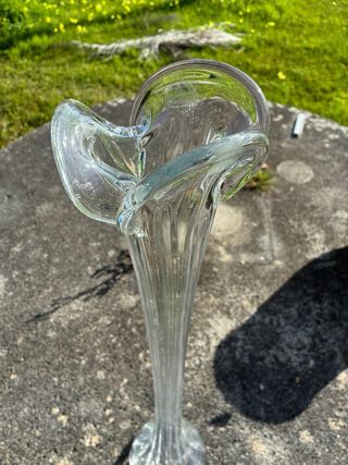 Jarrón alto de cristal ( 20 unidades disponibles )
