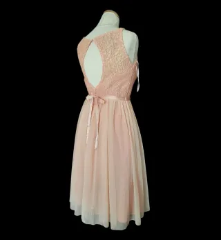 Vestido de fiesta rosa S nuevo con etiquetas