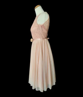 Vestido de fiesta rosa S nuevo con etiquetas