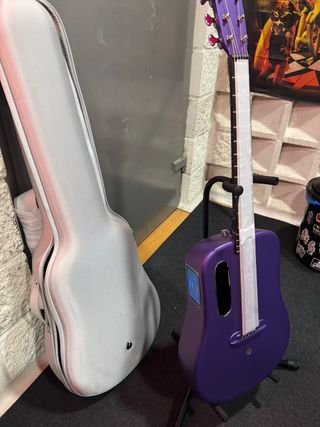 Guitarra LAVA ME 4 Electro-Acústica Morada