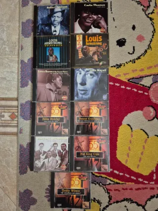 Lote 11 CDs Música Blues, Soul, Jazz