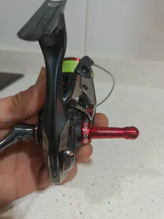 Caña Eging Emeraldas 89MH Shimano vanford 2500