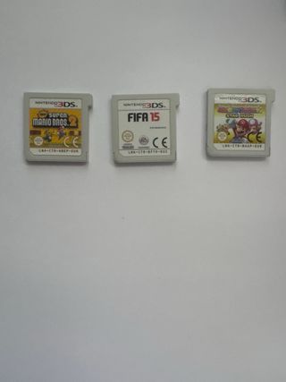 Kit 3 juegos NINTENDO 3DS