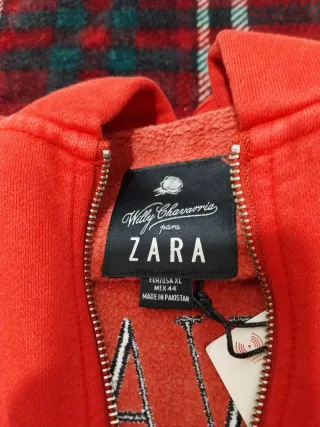 Sudadera Zara Willy Chavarria Roja