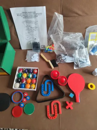 Futbolín multijuegos,