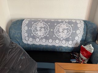 3 Manteles de encaje blanco