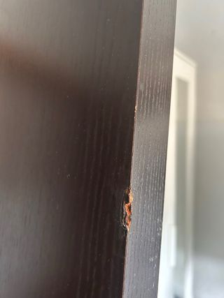 Espejo Grande Wengue Madera y Cristal