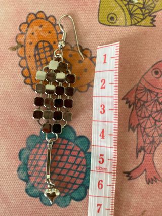 Orecchini da festa argentati