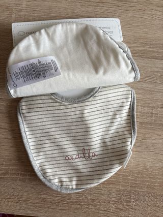 3 Baberos Impermeables Cotton Juice