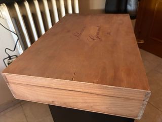 Caja de madera para vino
