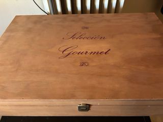 Caja de madera para vino