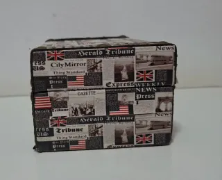 Cajita Vintage Estilo Londres