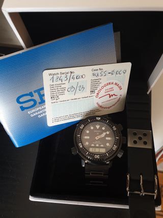 Seiko H855-0004 Solar Diver 200m