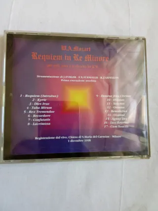W. A. Mozart Requiem CD