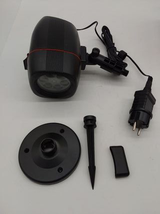 Progettore di luci natalizie OUSFOT, IP65 Progettore natalizio per interni ed esterni con 16 lenti intercambiabili 2 in 1