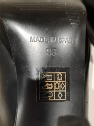 Zapatos de salón Fosco negros talla 38