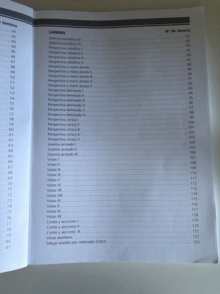 Cuaderno de Láminas Dibujo Técnico I