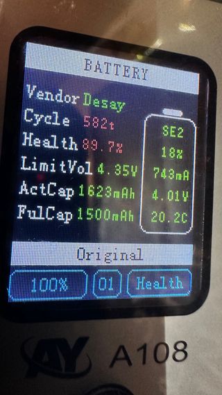 Batería iPhone SE2 - 89% Original Apple 