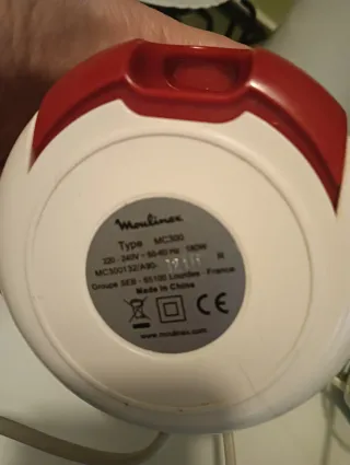 Moulinex Molinillo de Café Eléctrico Blanco