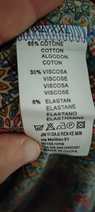 Pantaloni indiani fantasia patchwork