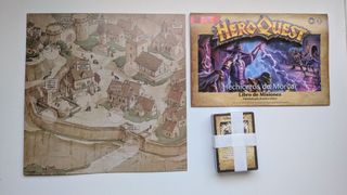 Caja, libreto, cartas y mapa Hechiceros de Morcar