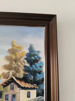 Cuadro vintage paisaje ONIX