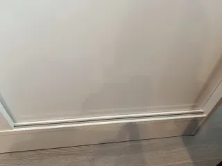 Armario blanco 2 puertas correderas ,color blanco.