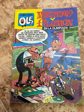 Cómic de Mortadelo y Filemón.