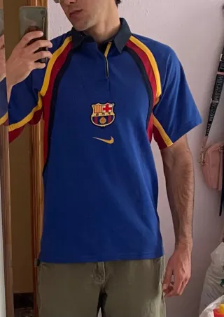 Polo Nike FC Barcelona 1998/99 Talla S