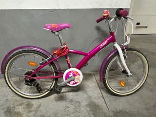 Bicicleta infantil rosa