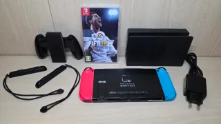 Nintendo Switch piu  FIFA 18 Bundle