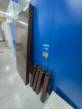 Mesa madera maciza 200x100 robusta